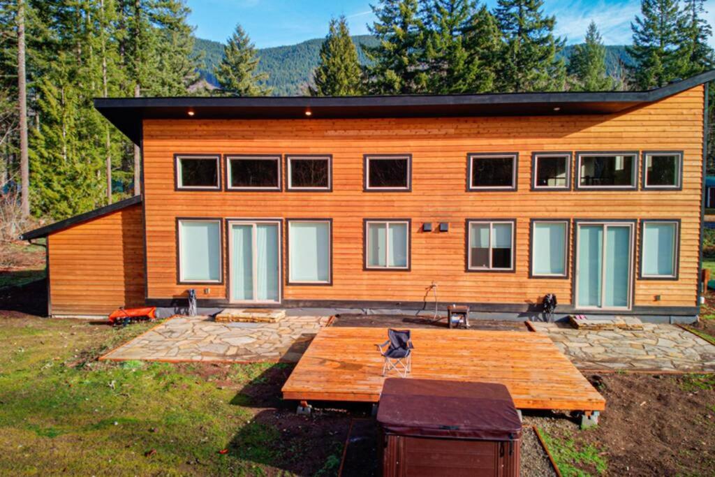 Newly Built Modern Chalet Duplex - 2 Mount Hood Village Exterior photo