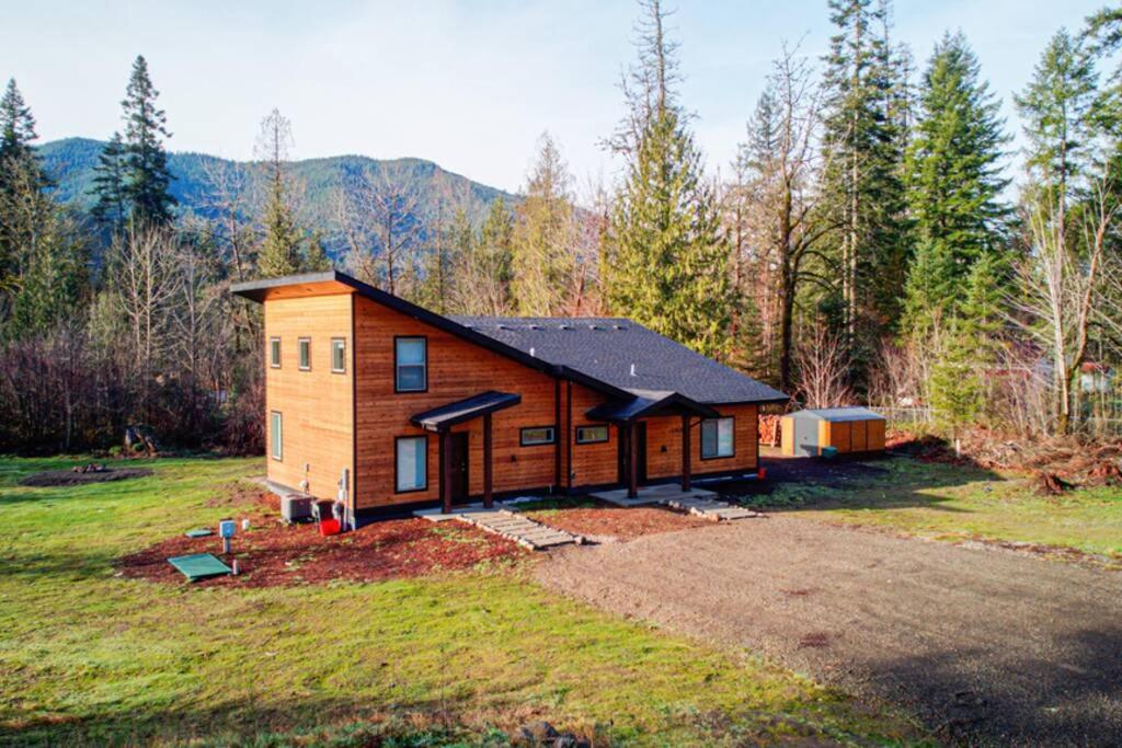 Newly Built Modern Chalet Duplex - 2 Mount Hood Village Exterior photo