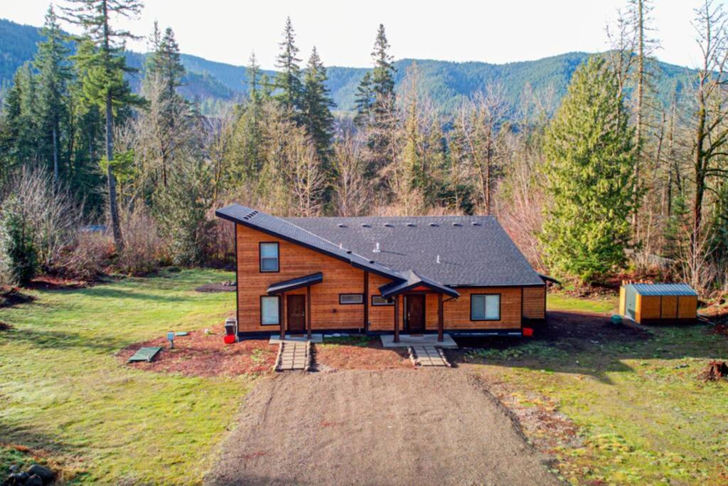 Newly Built Modern Chalet Duplex - 2 Mount Hood Village Exterior photo