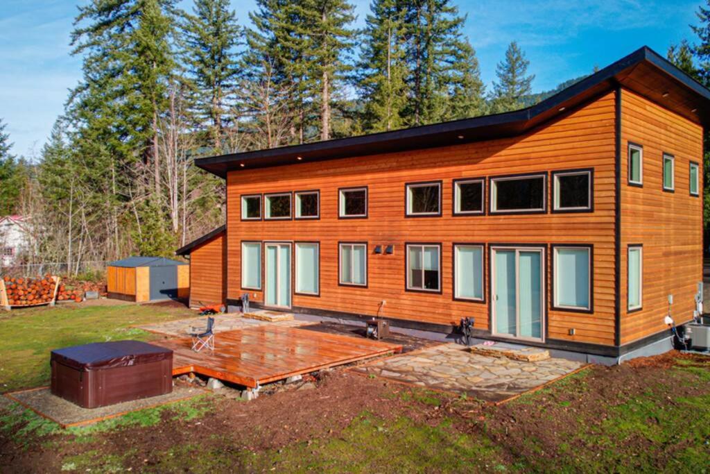 Newly Built Modern Chalet Duplex - 2 Mount Hood Village Exterior photo