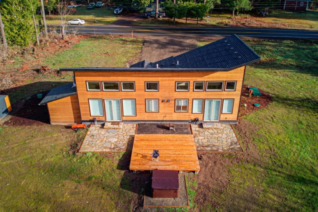 Newly Built Modern Chalet Duplex - 2 Mount Hood Village Exterior photo